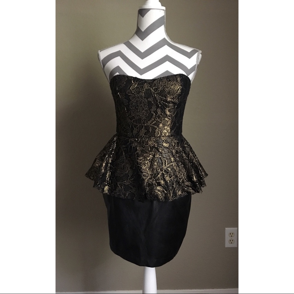 BCBGeneration Strapless Dress